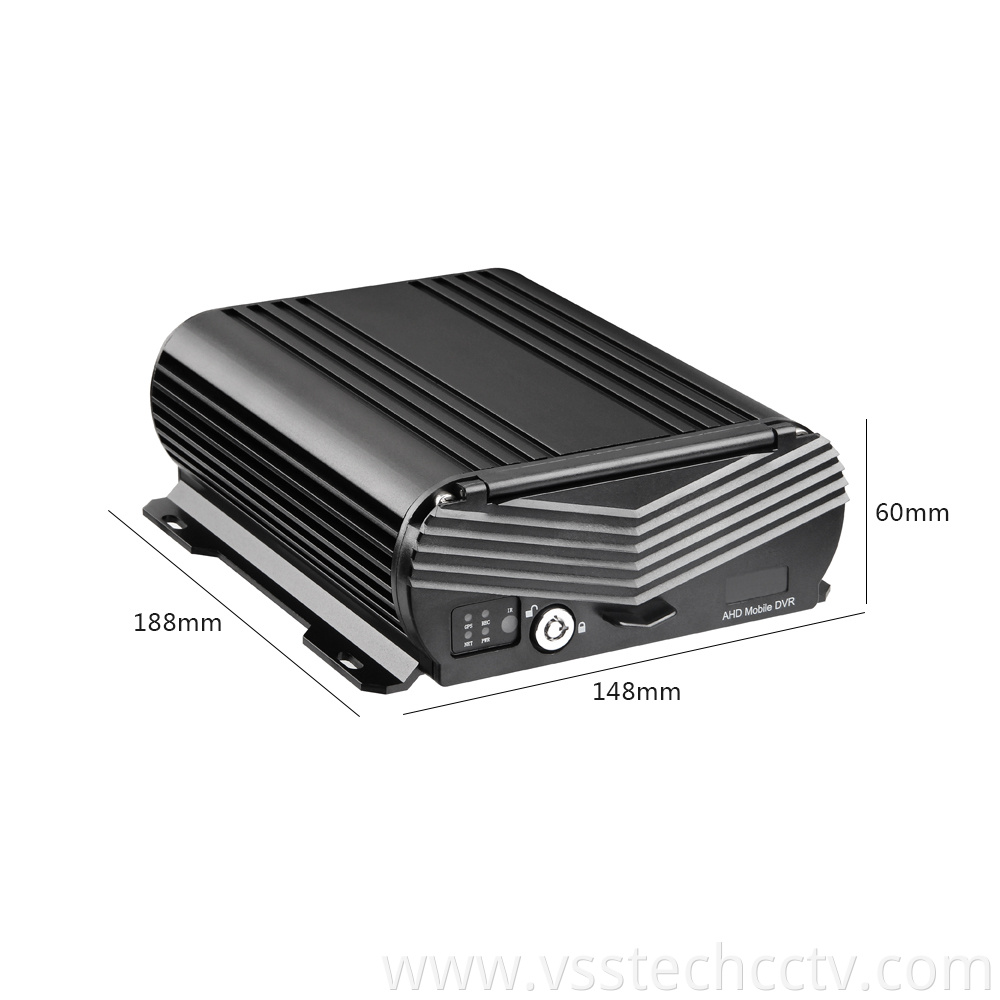 4 Channel Hard Drive Mobile DVR